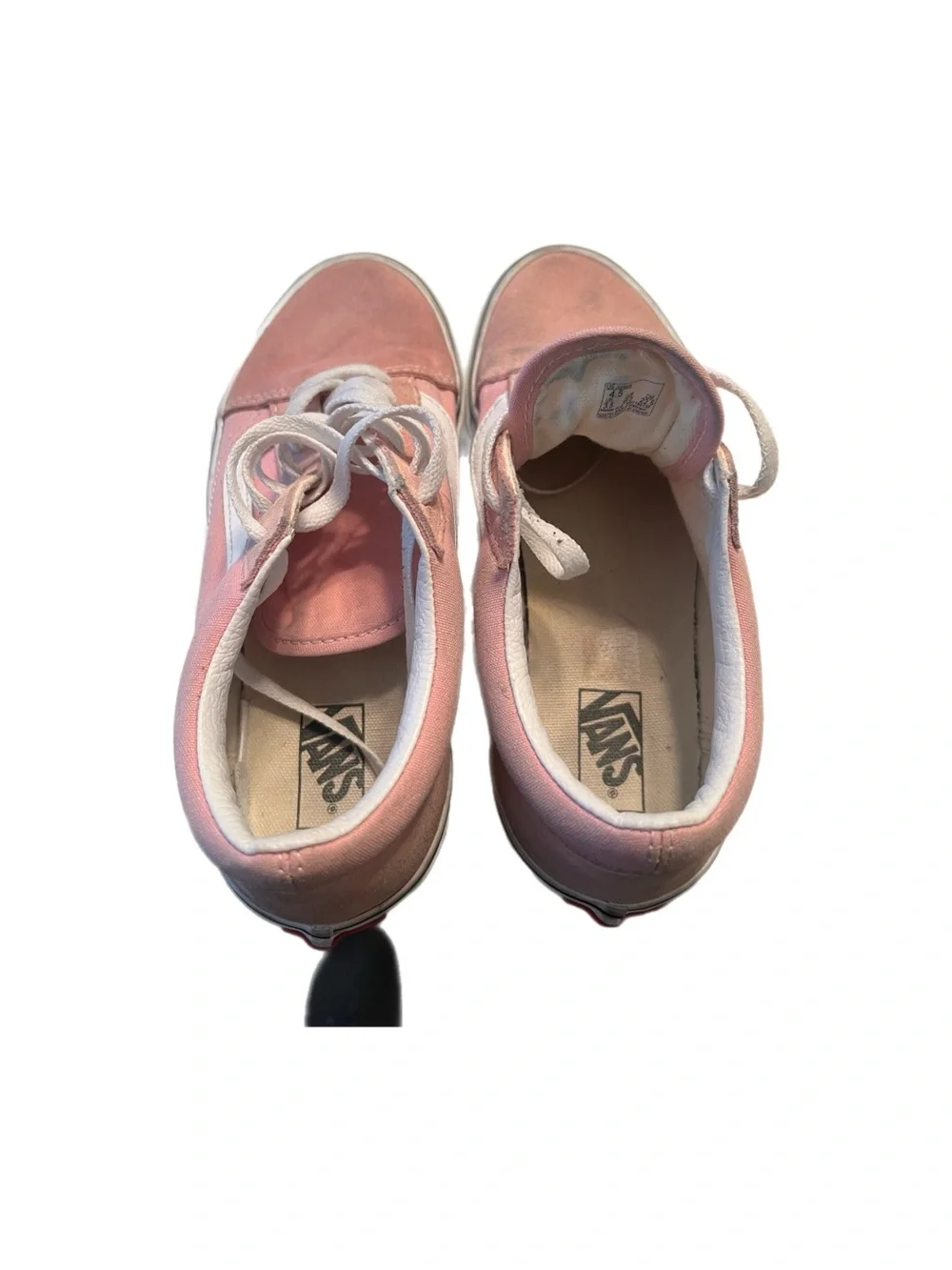 Pink Kids Skate Sneakers with White Stripe